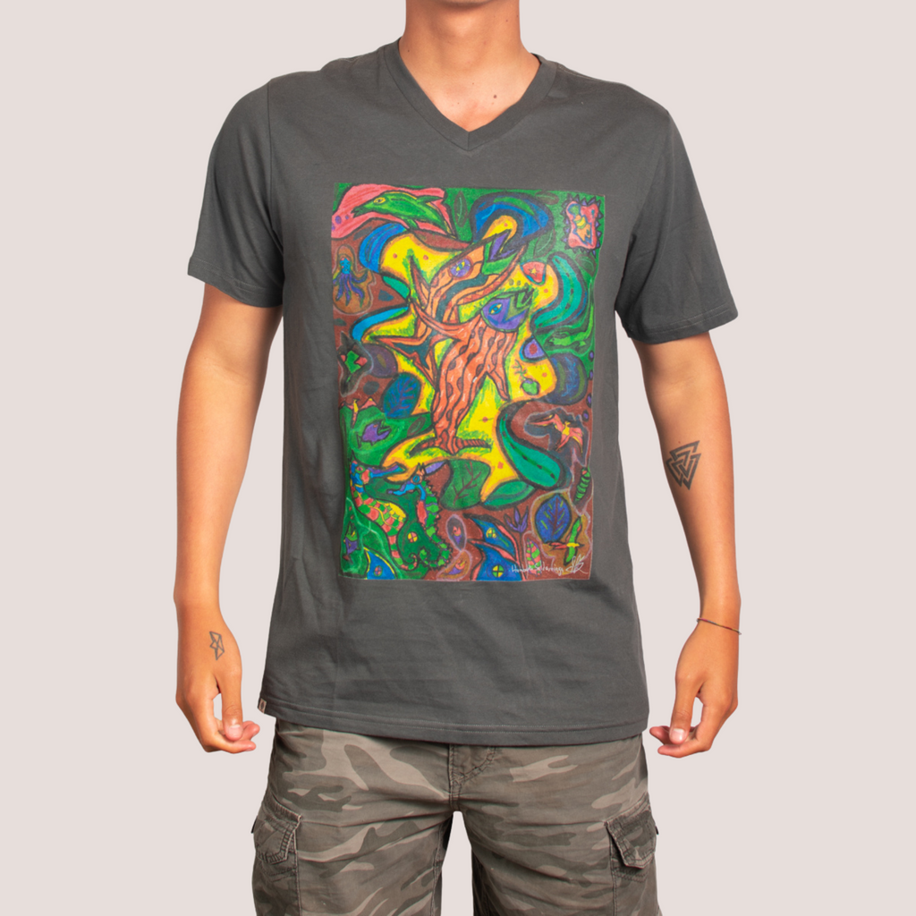 POLO M/C - Y SE HIZO LA LUZ - VERDE