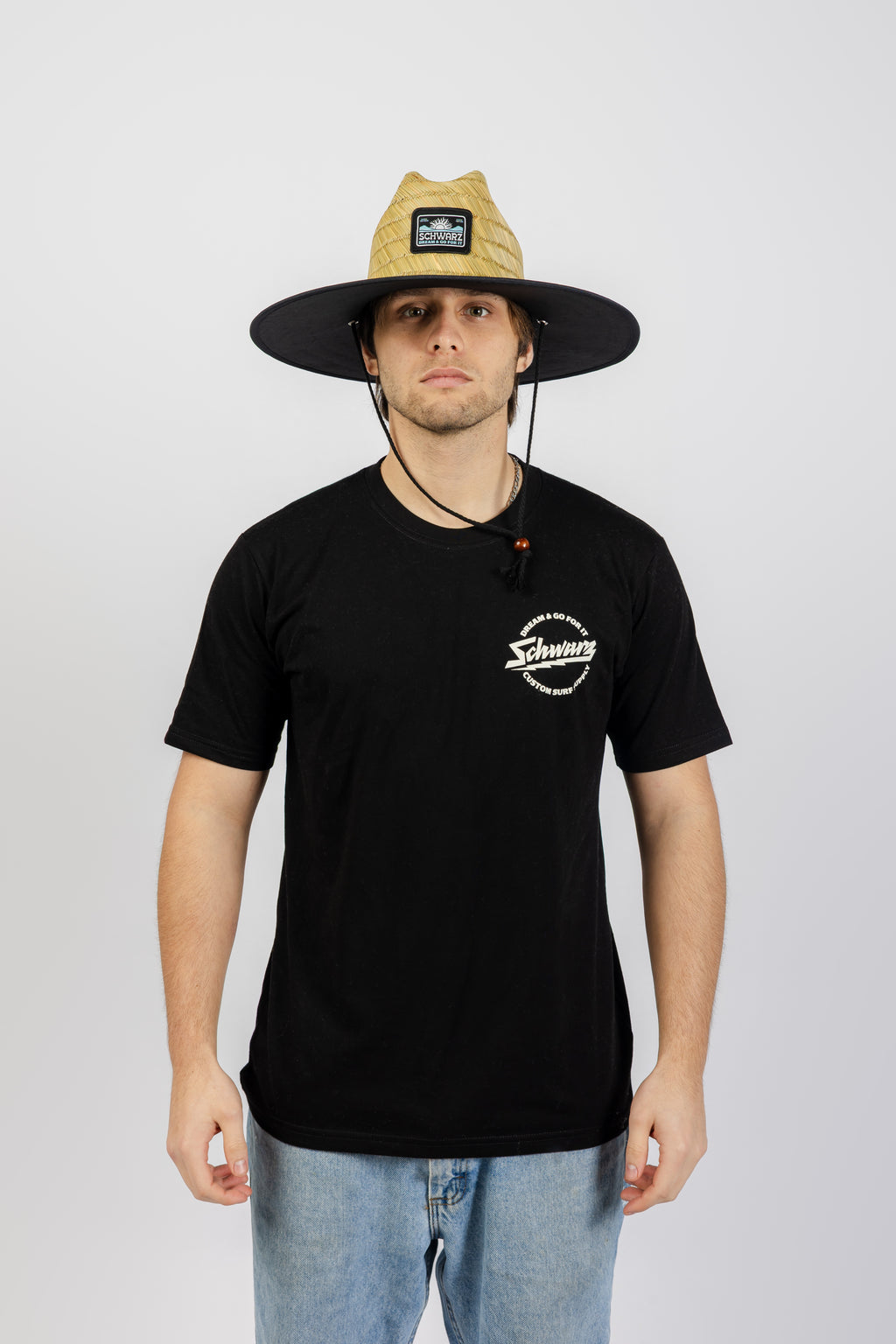 SOMBRERO DE PLAYA SCHWARZ