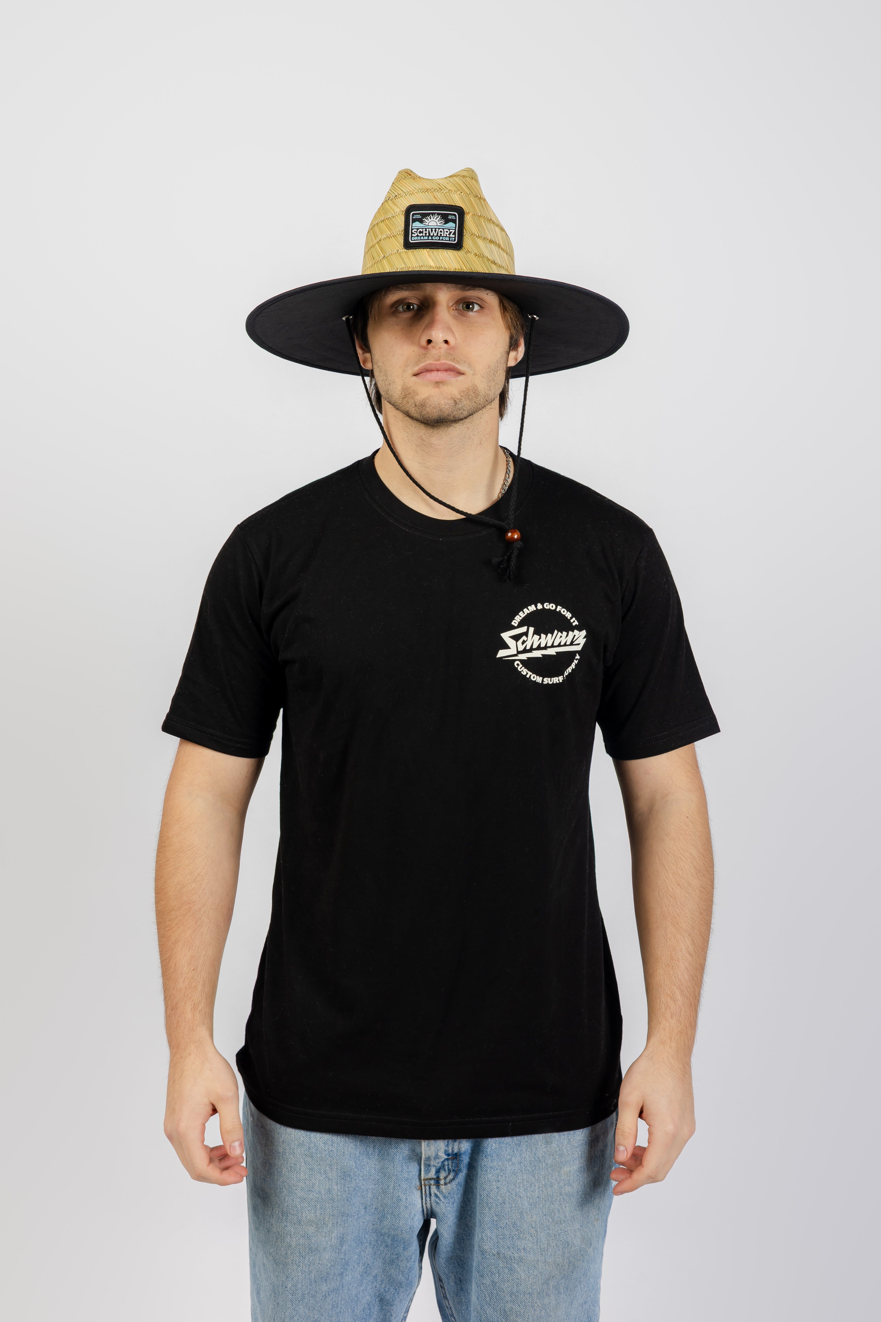 SOMBRERO DE PLAYA SCHWARZ