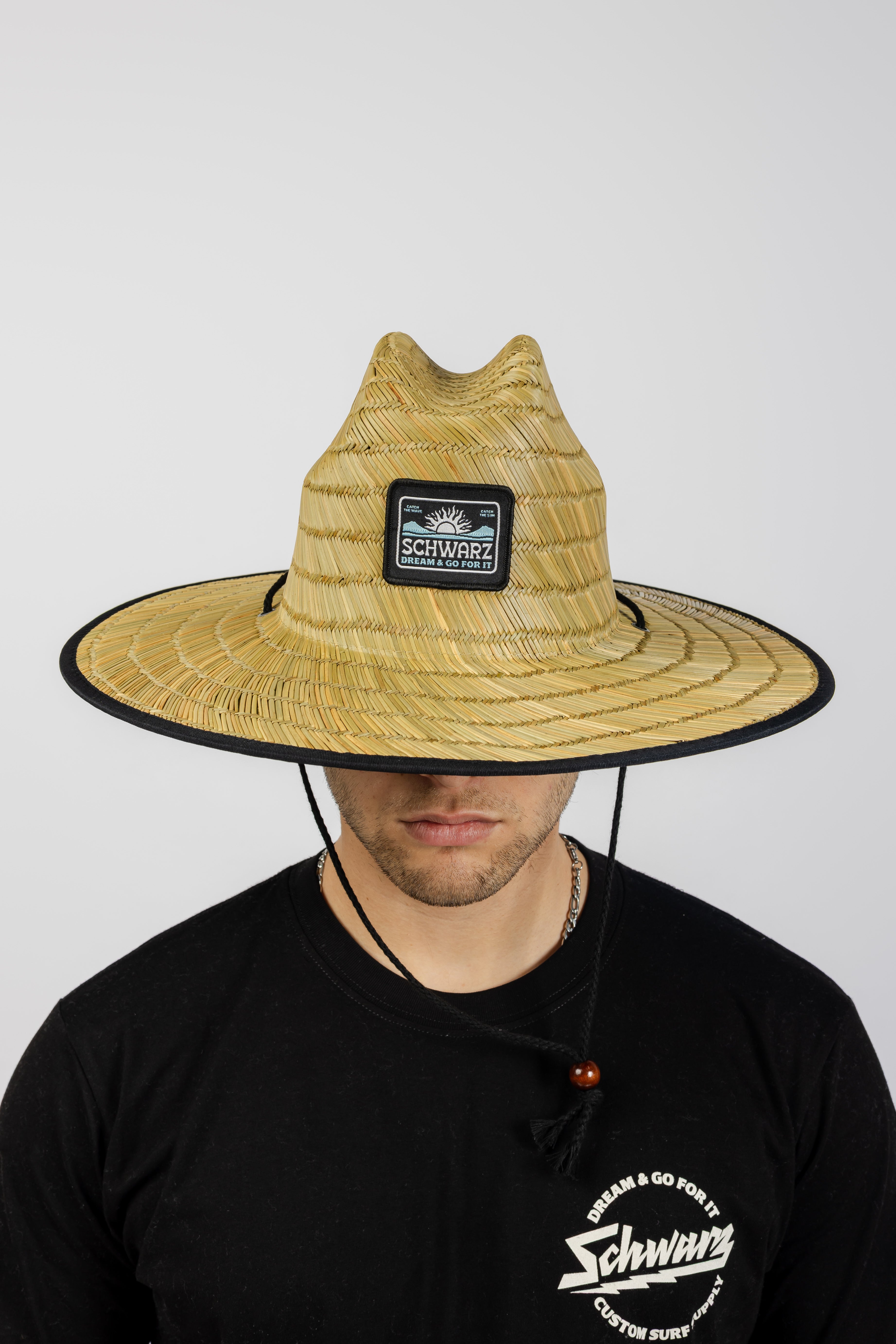 SOMBRERO DE PLAYA SCHWARZ