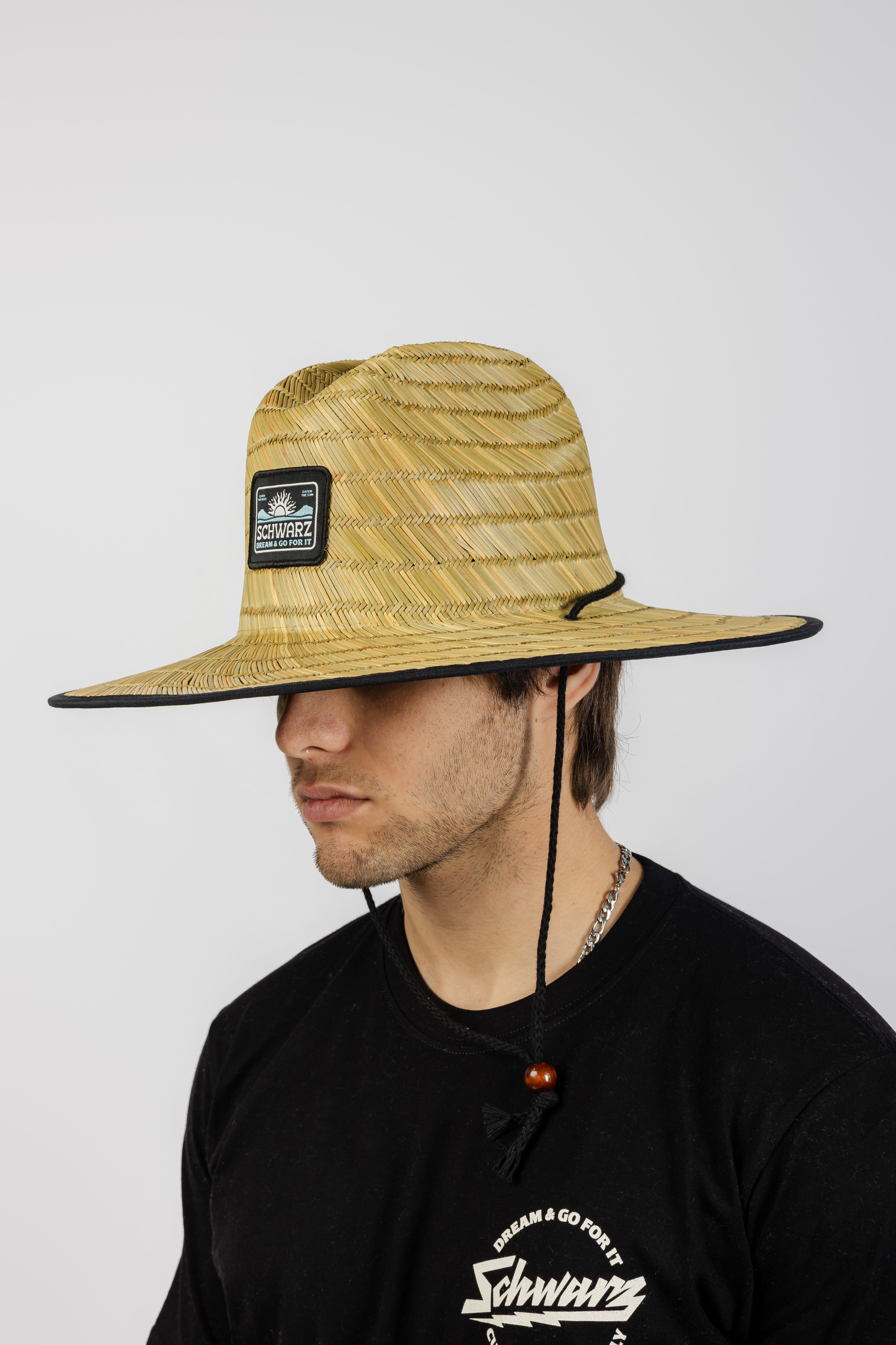 SOMBRERO DE PLAYA SCHWARZ