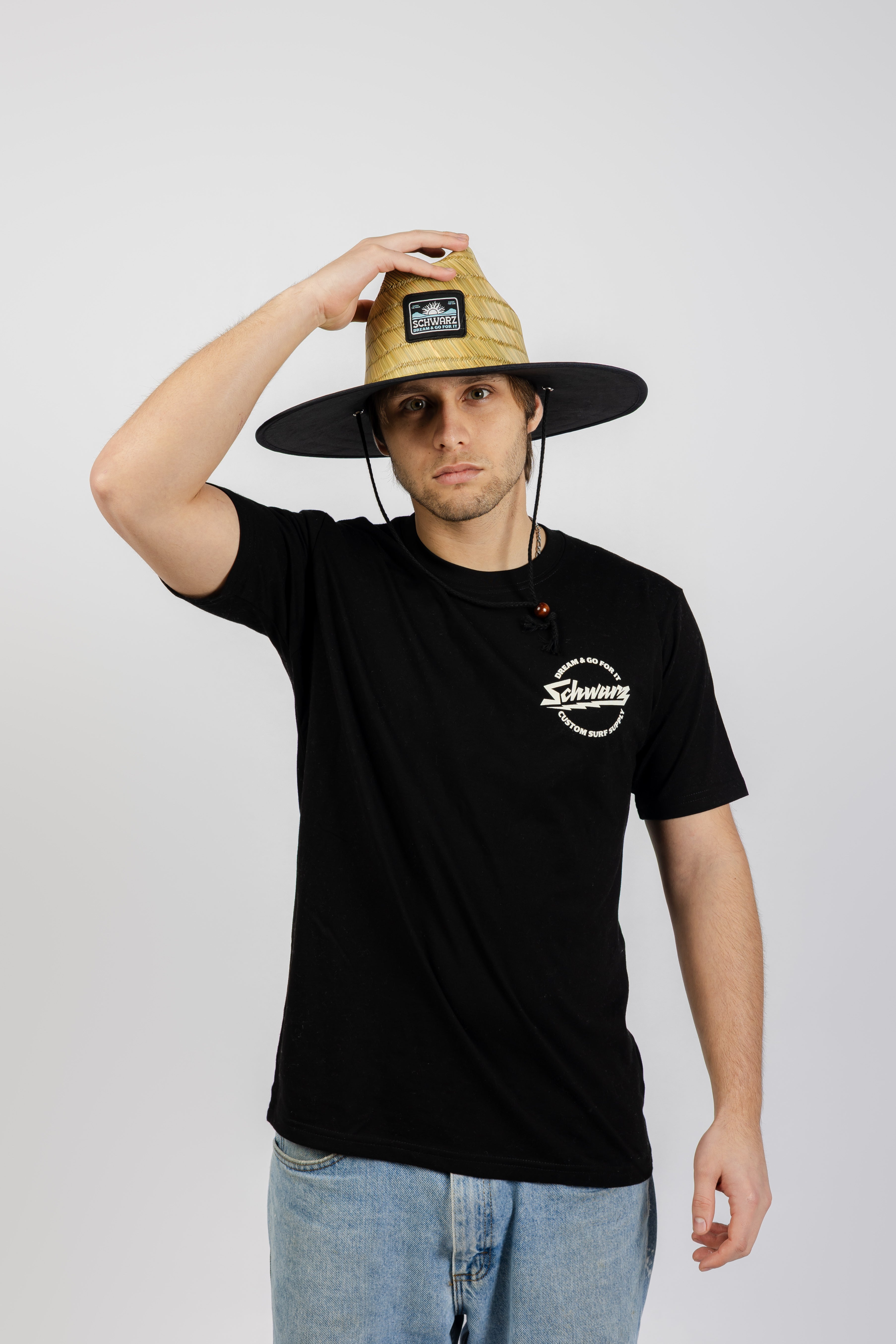 SOMBRERO DE PLAYA SCHWARZ