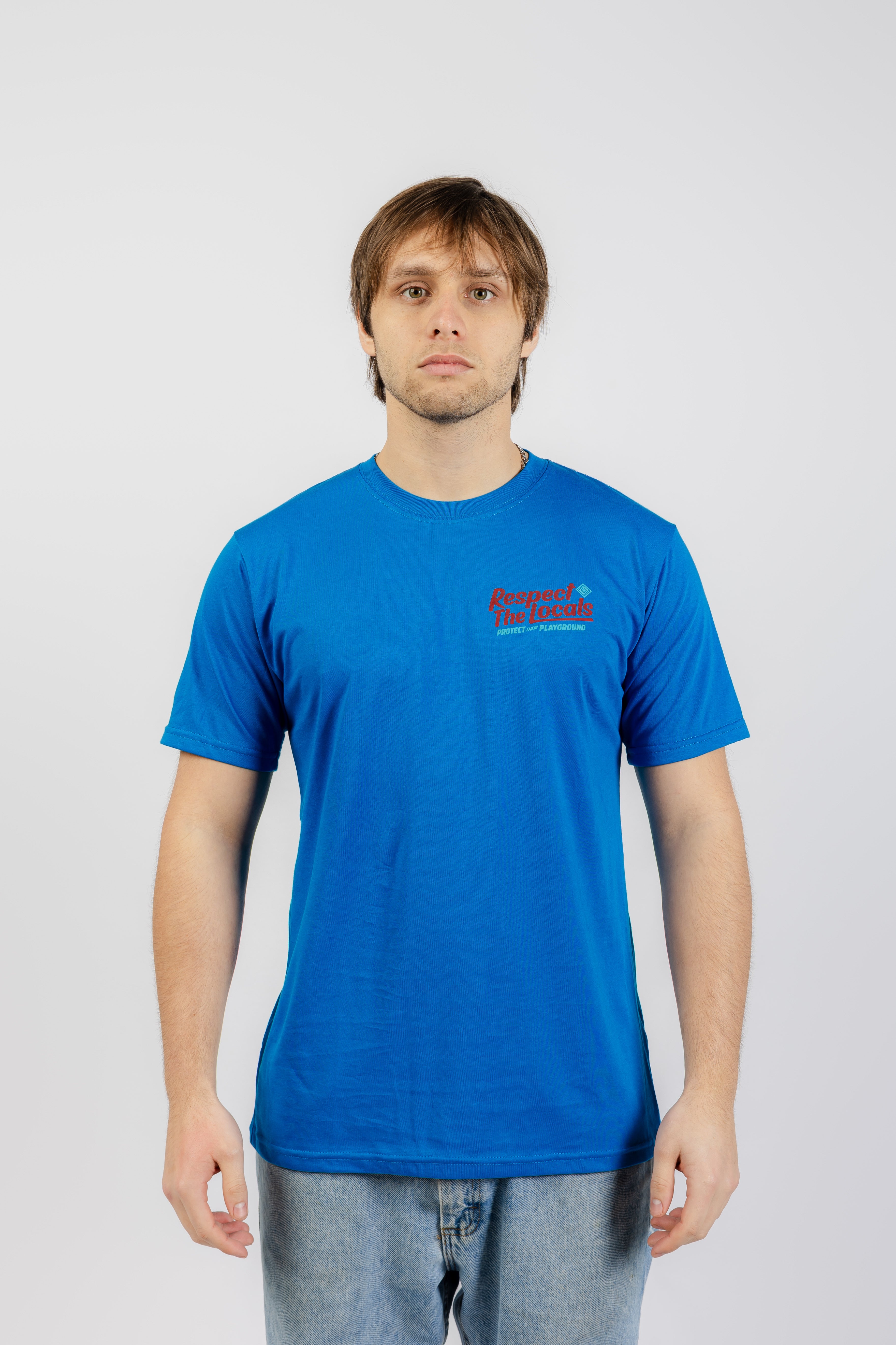 POLO RESPECT THE LOCALS - JERSEY COTTON
