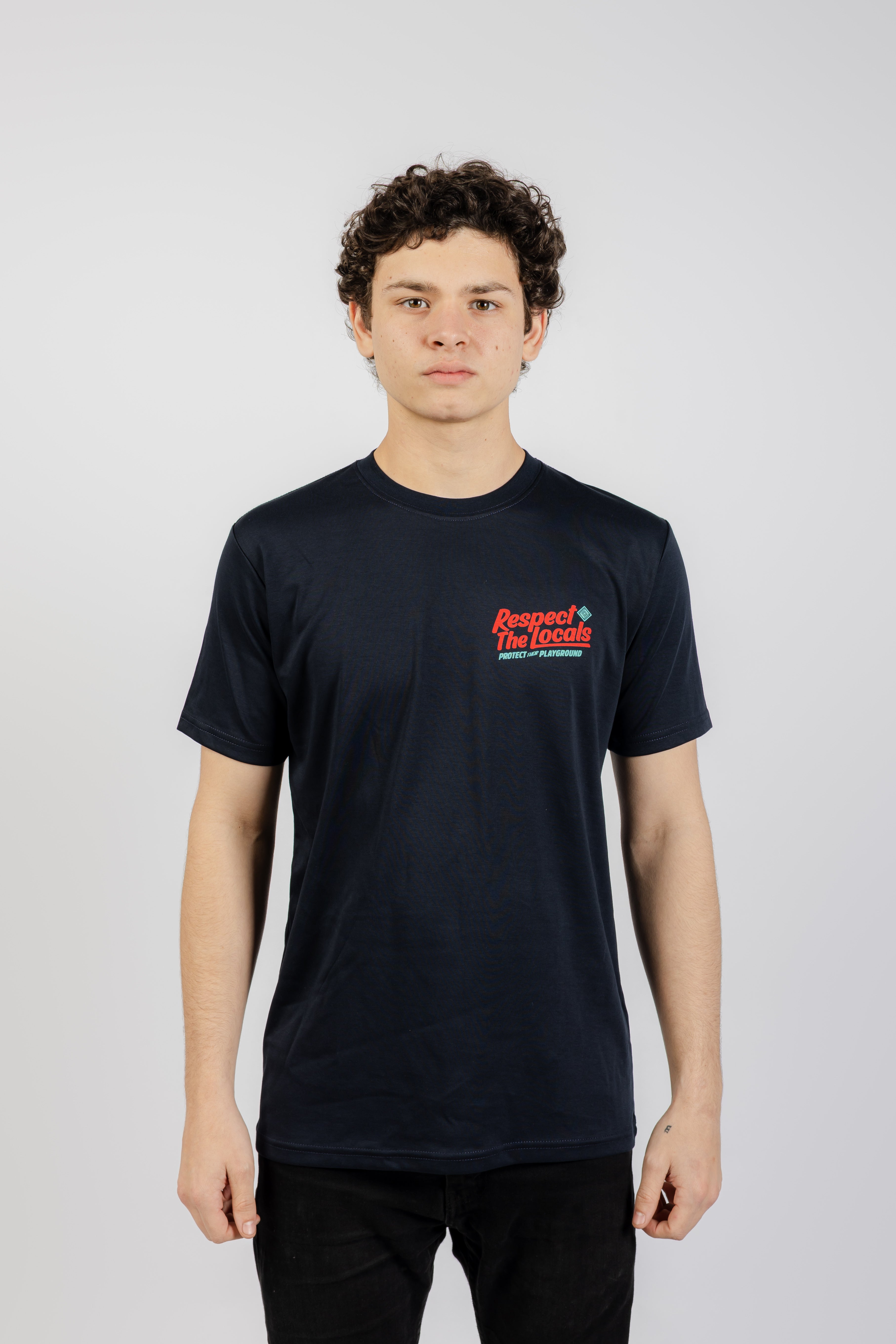 POLO RESPECT THE LOCALS - JERSEY COTTON