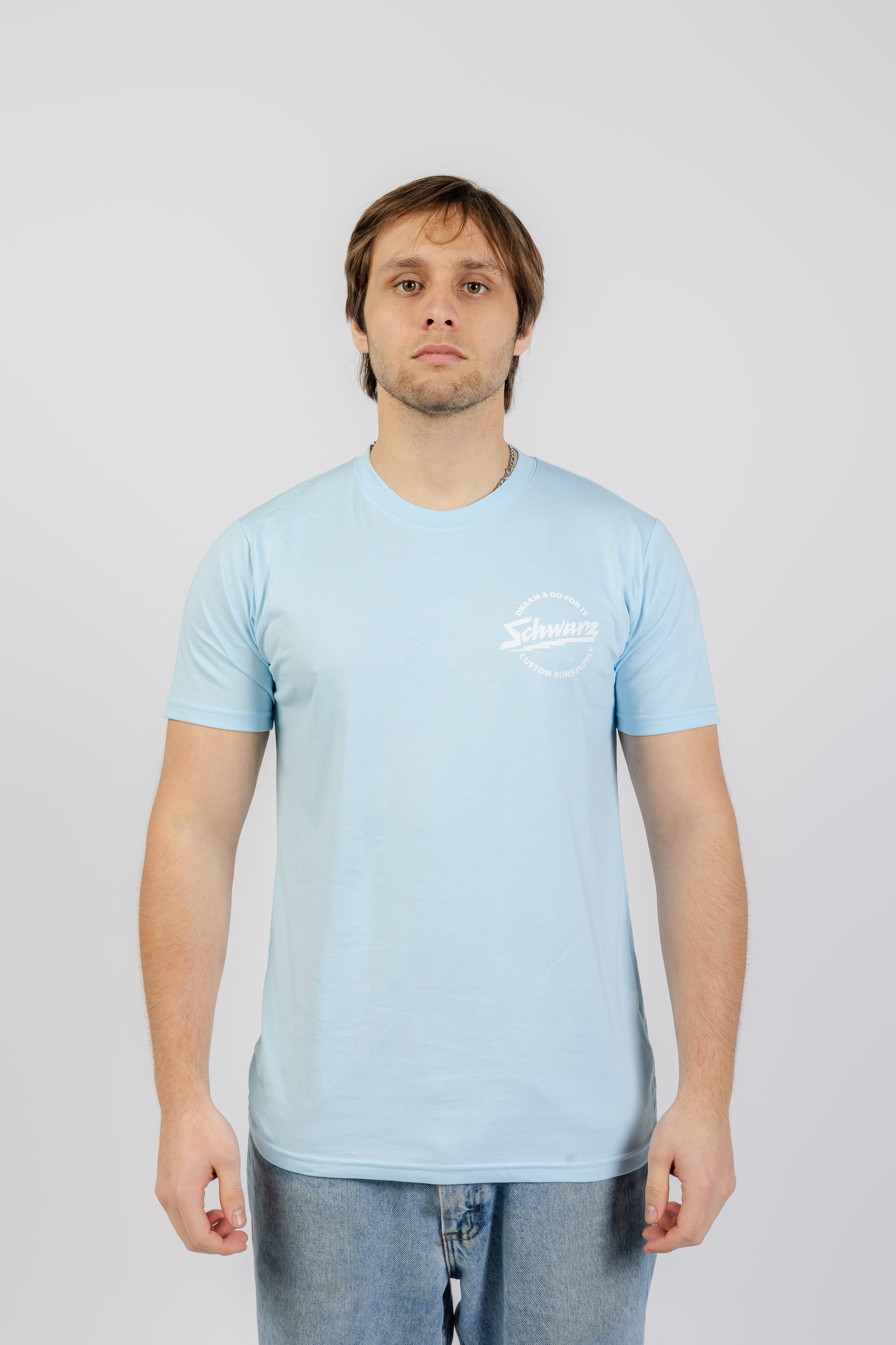 POLO THUNDER - JERSEY COTTON - CELESTE