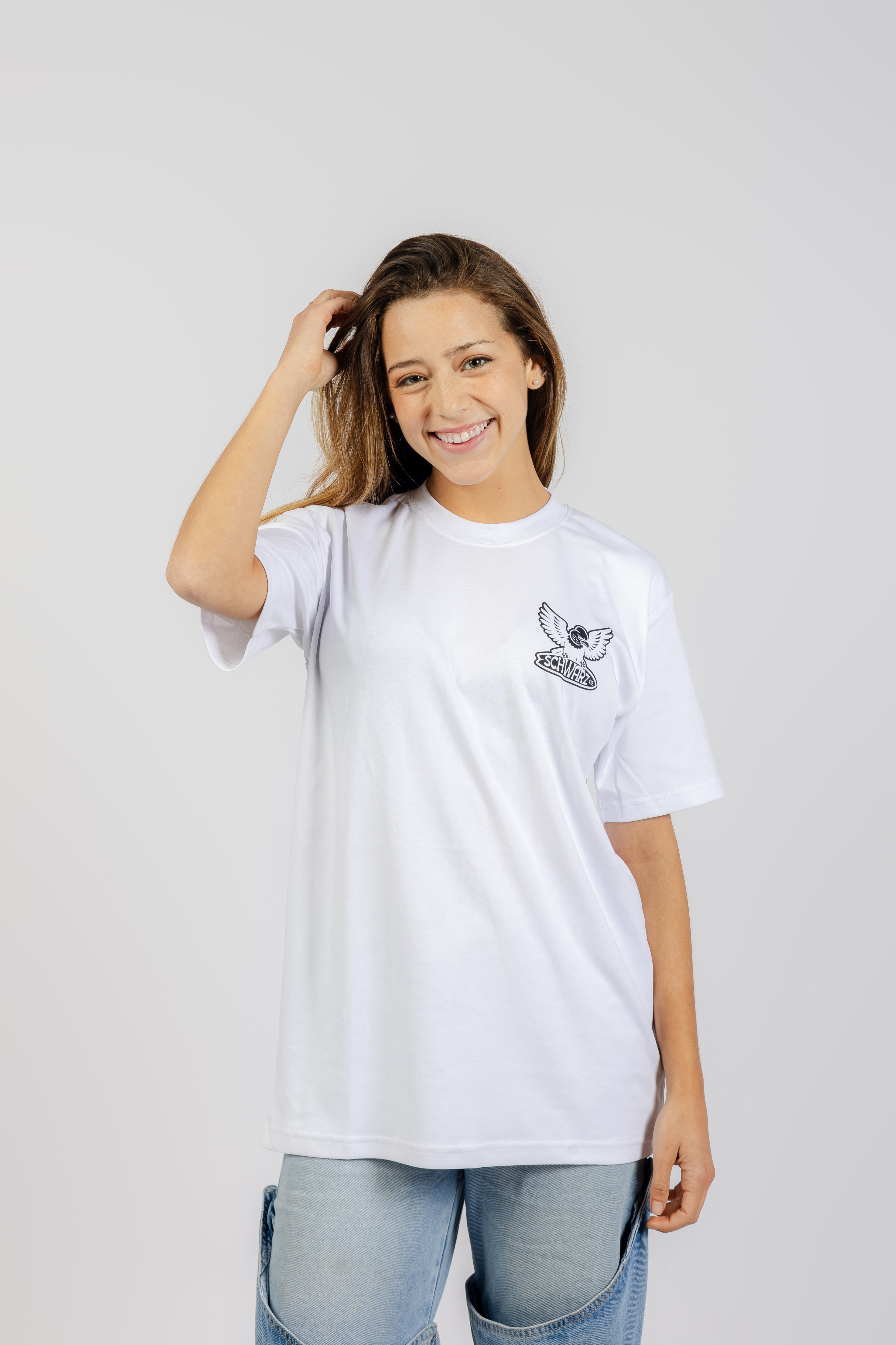 POLO MUJER -  RISE AND ENVOLVE - PRIMA COTTON - BLANCO