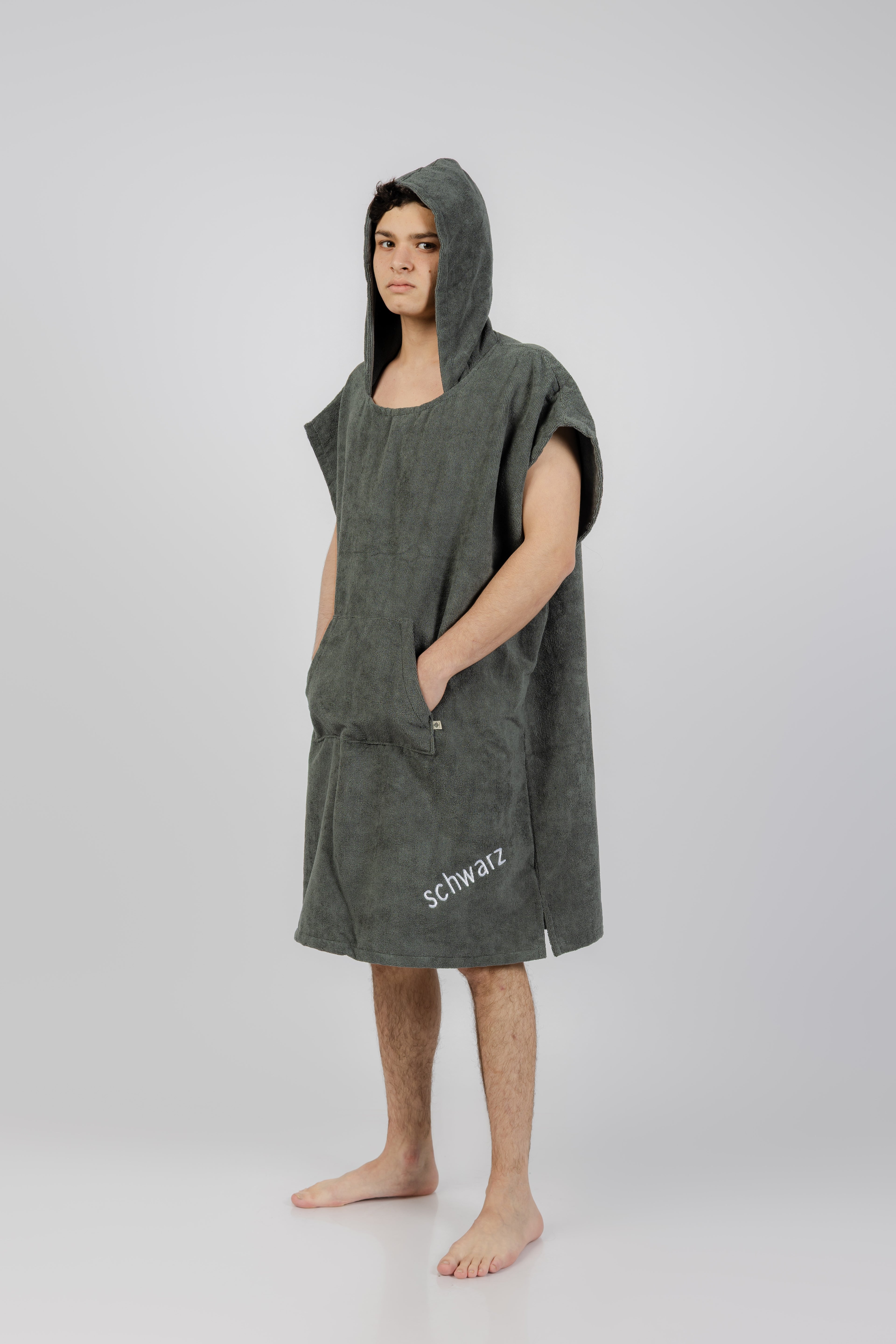 PONCHO GRIS