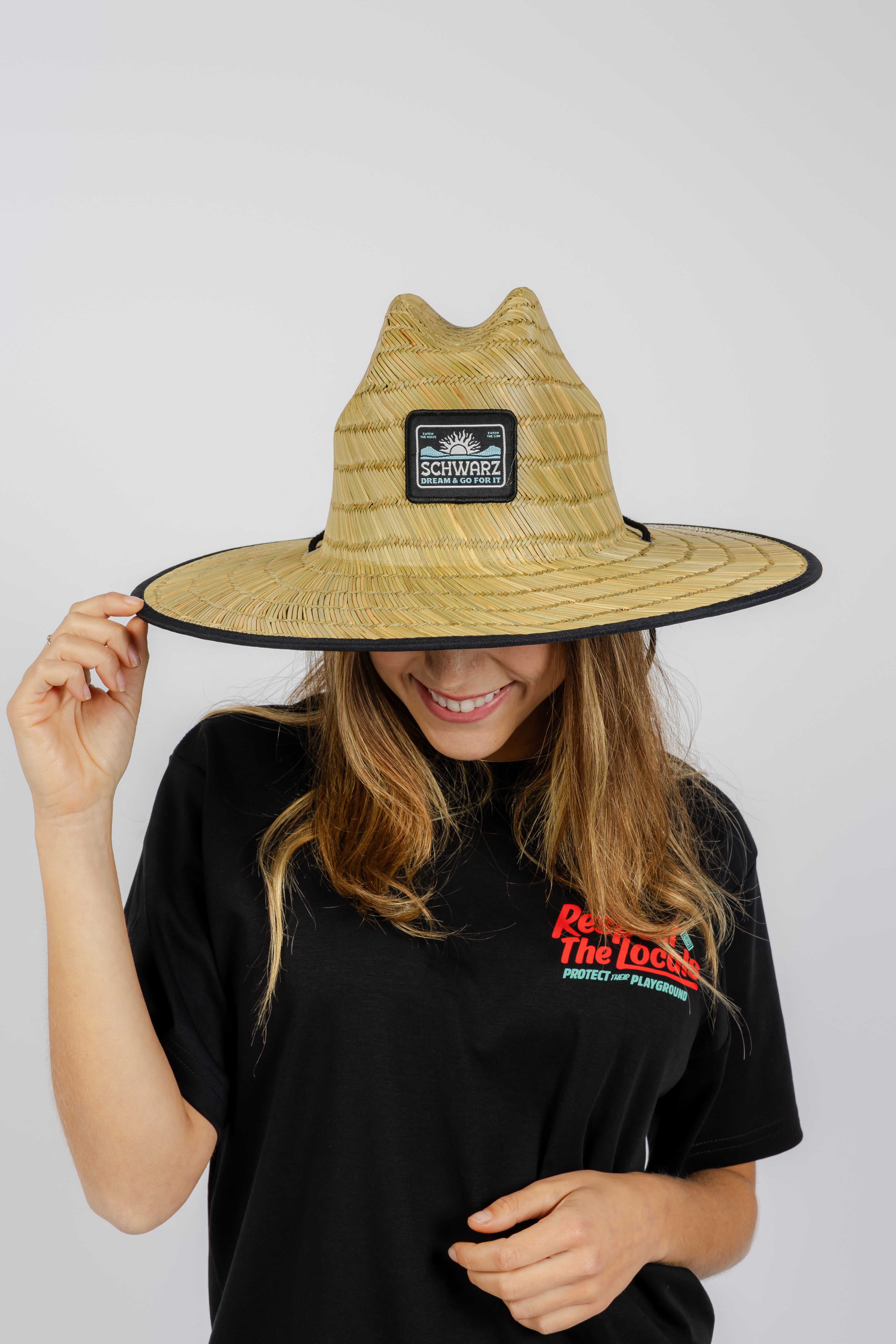 SOMBRERO DE PLAYA SCHWARZ