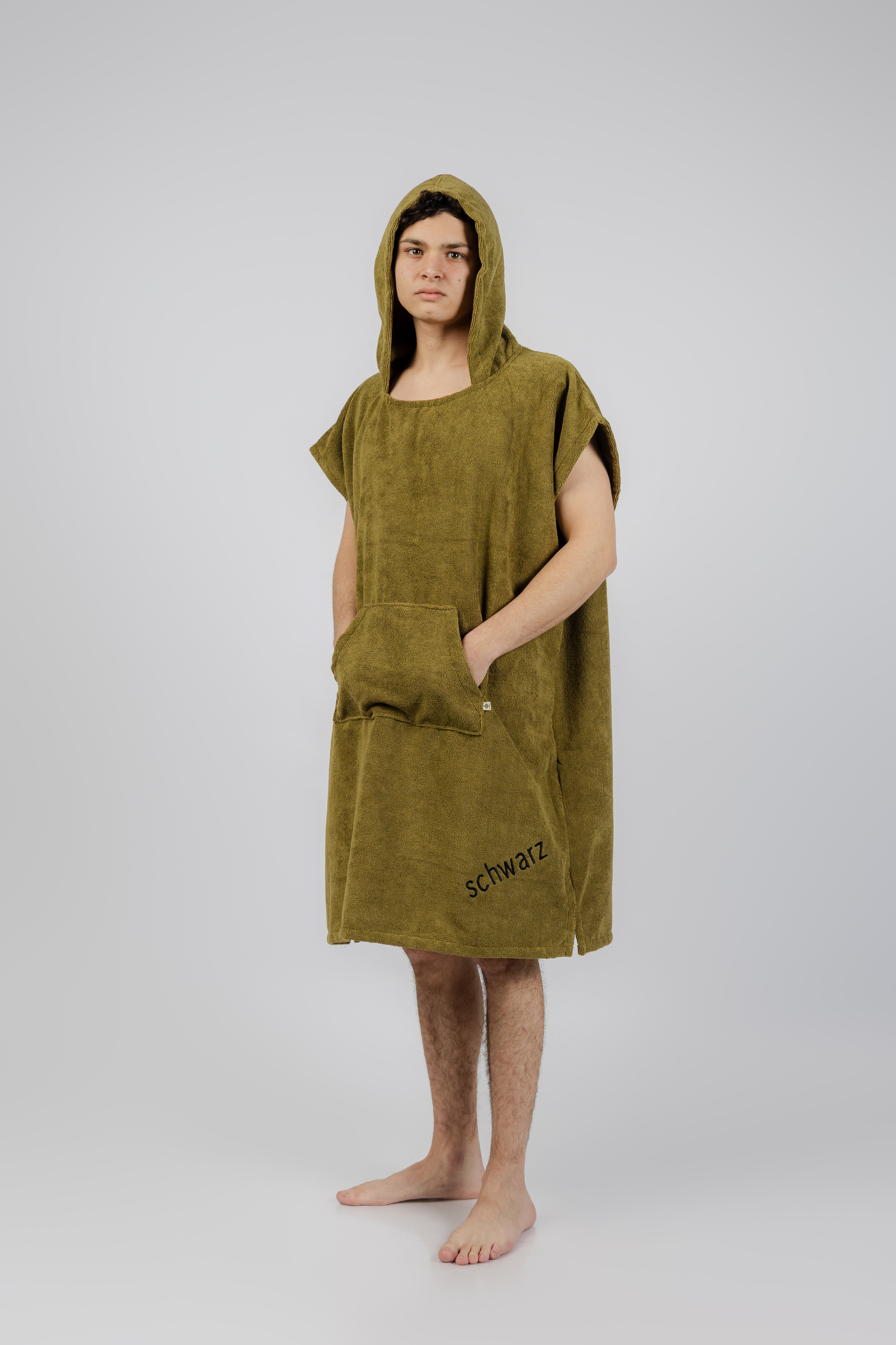 PONCHO MARRON