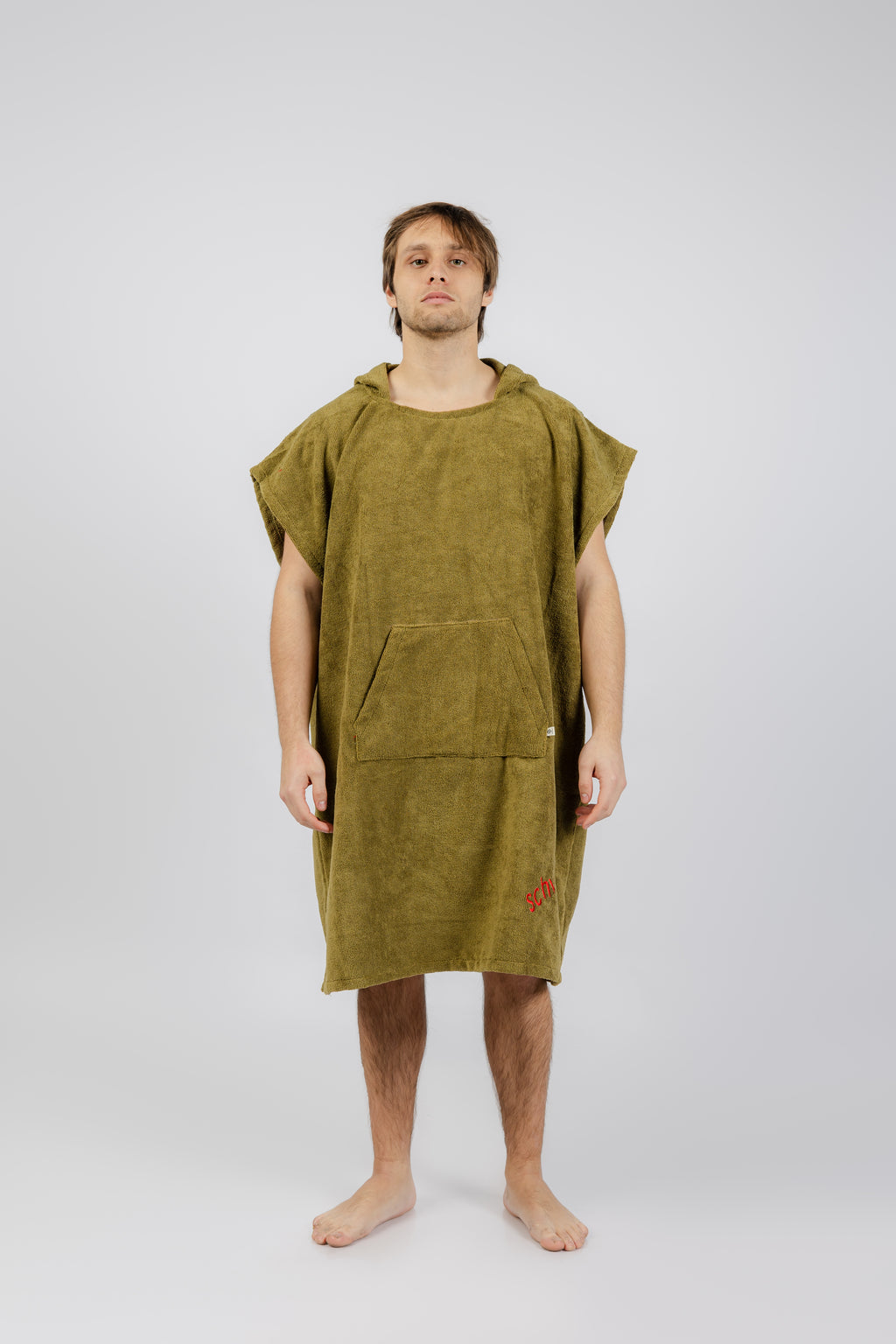 PONCHO MARRON