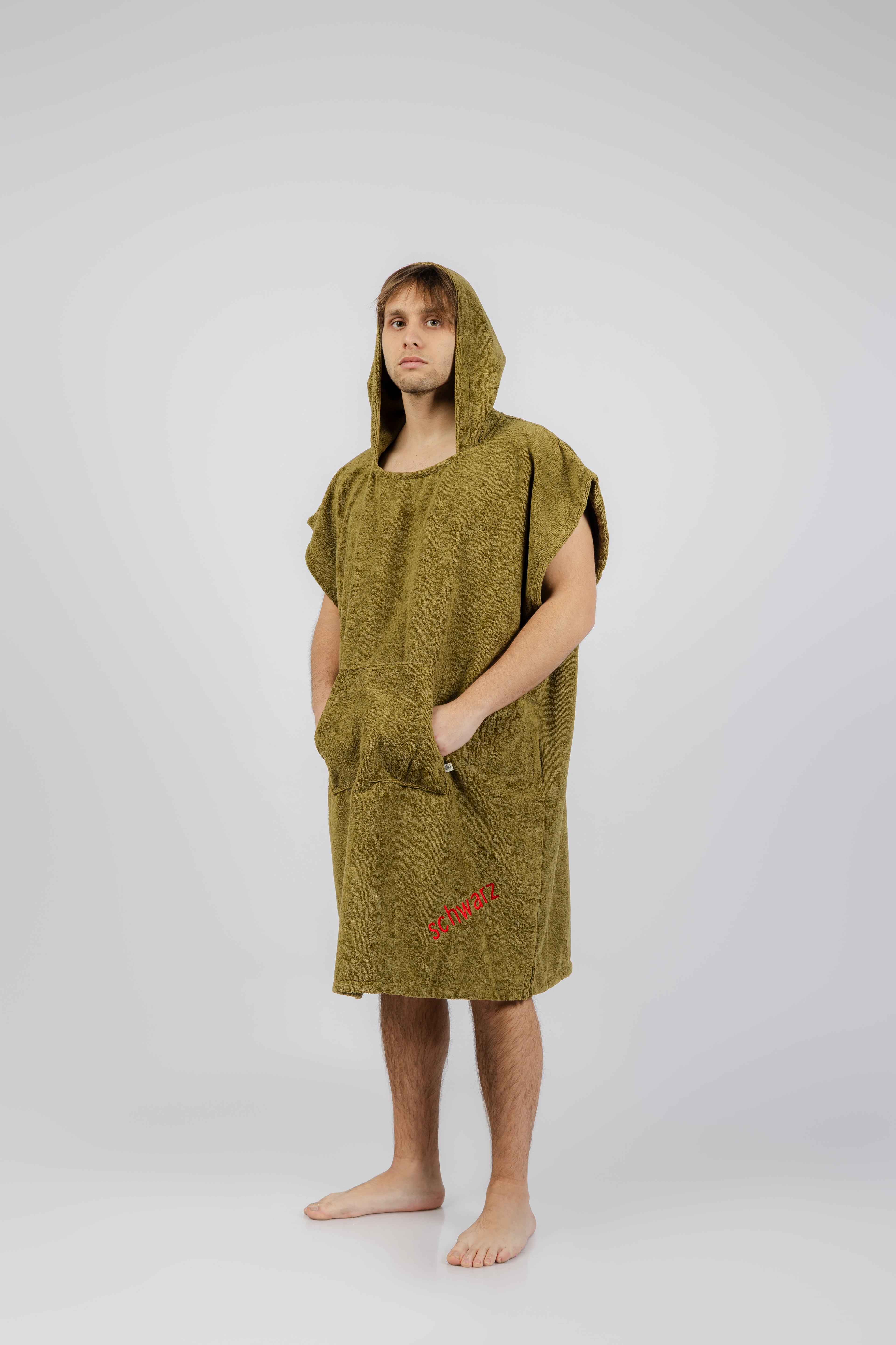 PONCHO MARRON